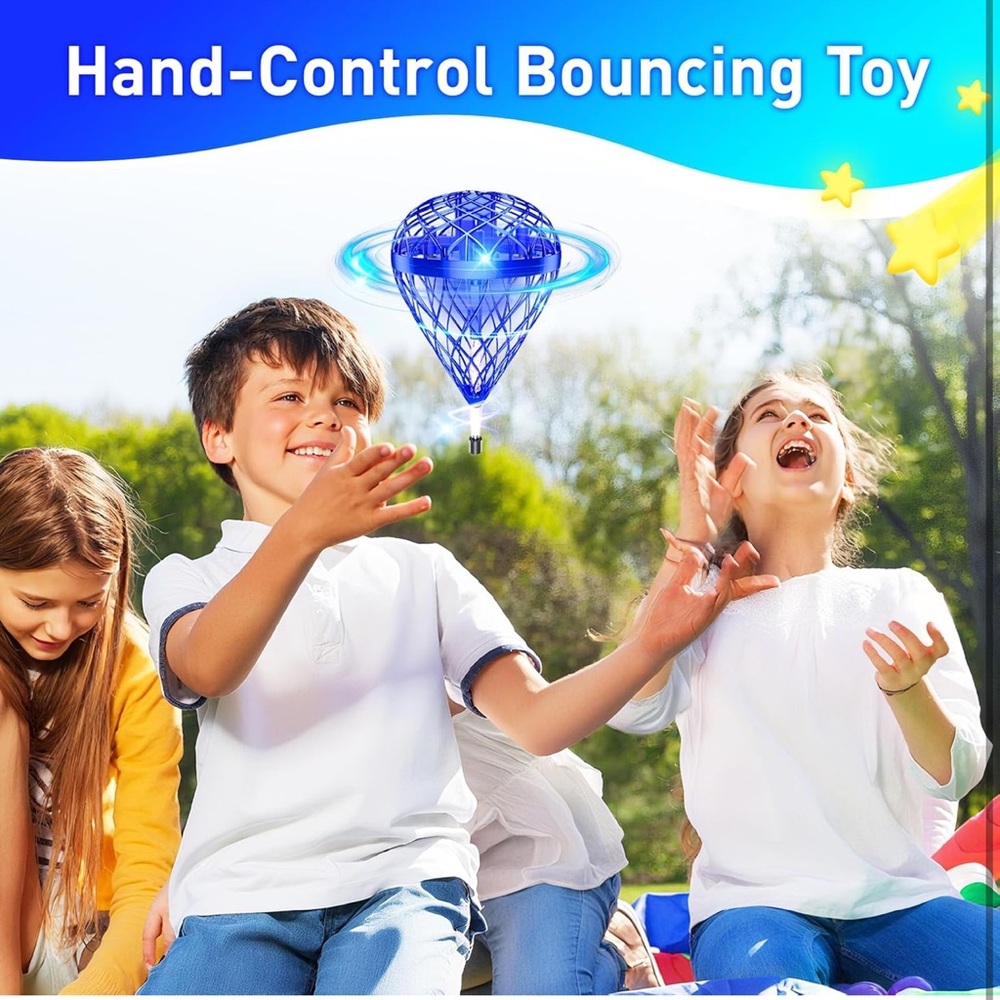 Flying bouncing ball toys - Picture 7 of 9